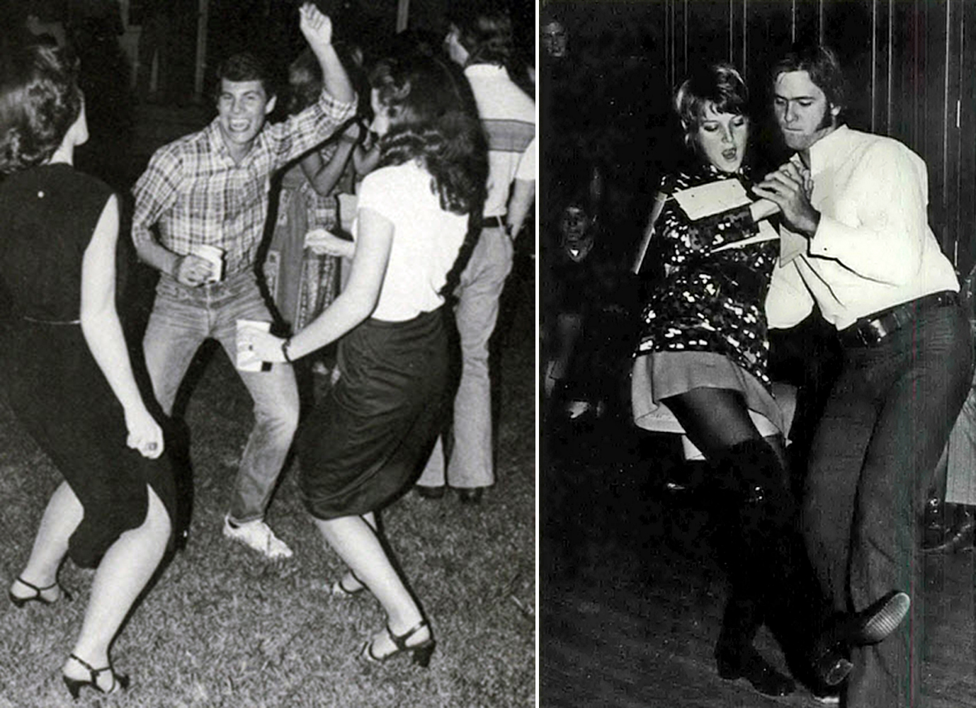 vintage dancing 1970s