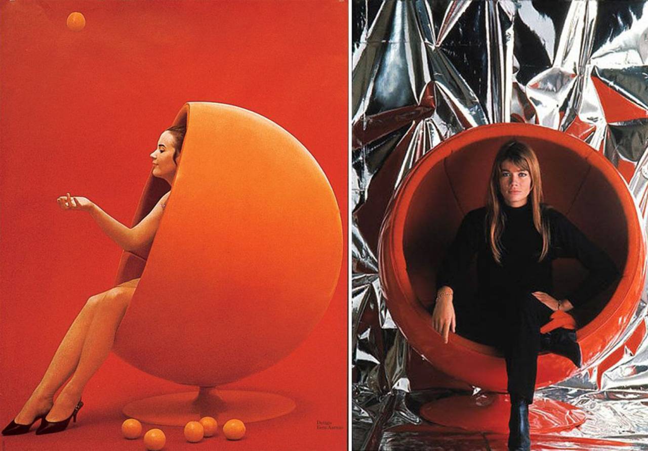 The Amazing Ball And Egg Chairs Of The 1960s 1970s Flashbak