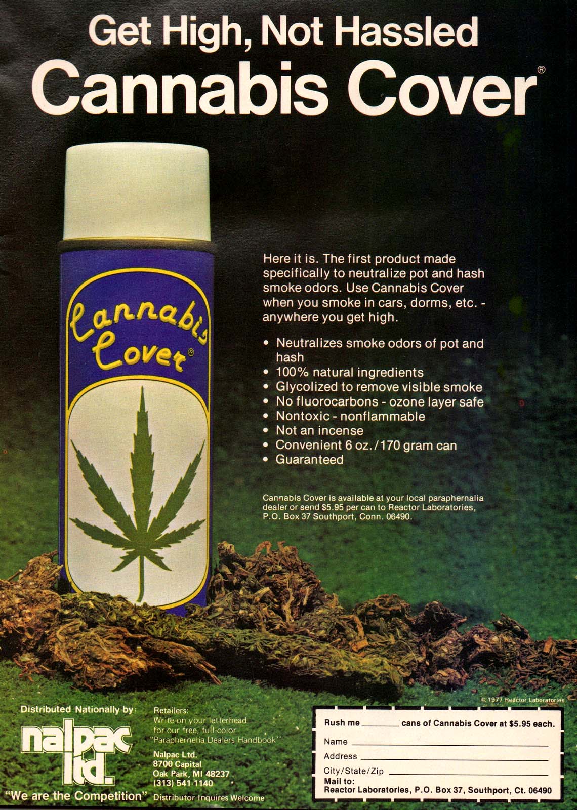 Marijuana Apparel &amp; Other Cannabis Inspired Goodies from the 1970s