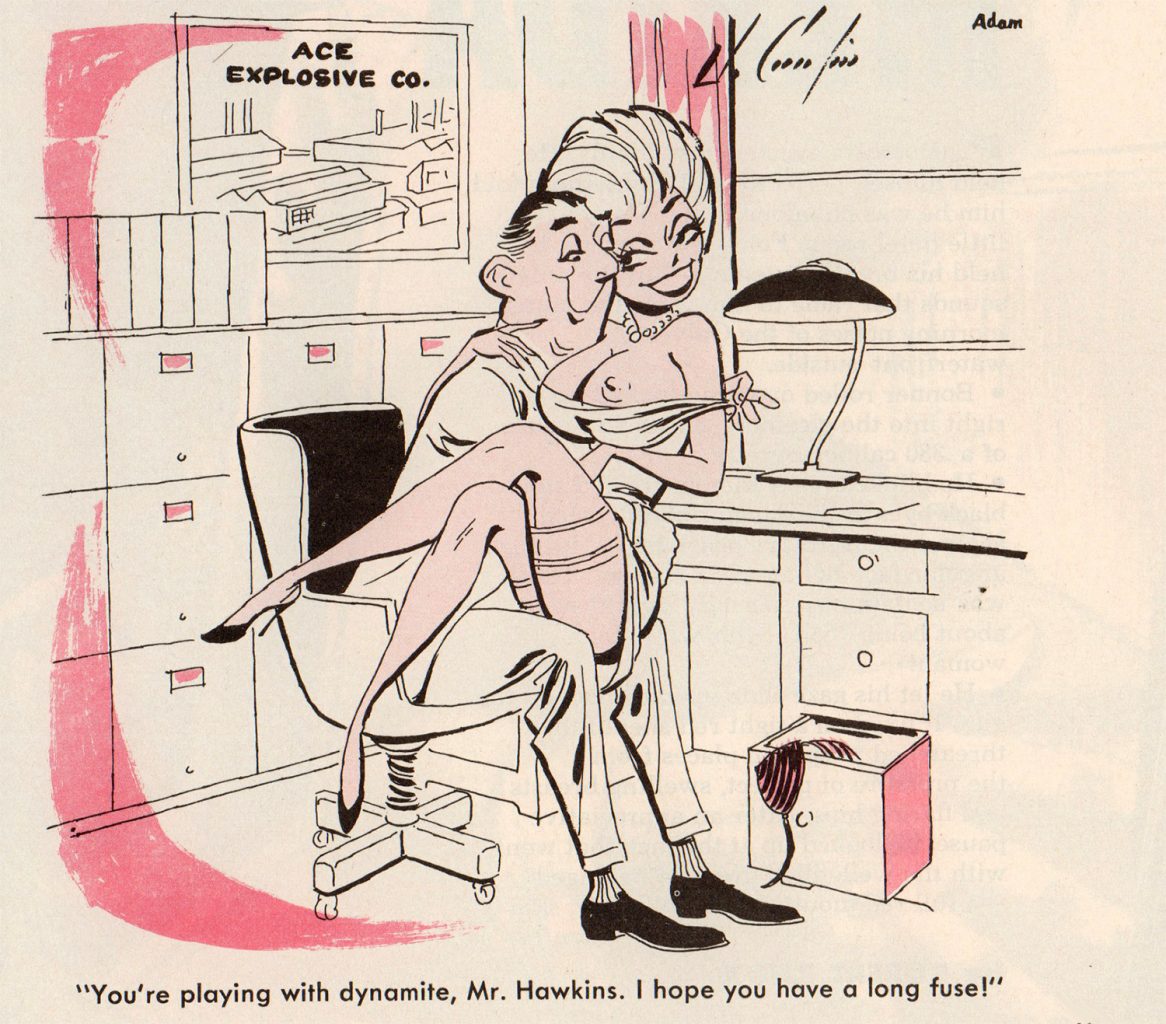 vintage secretary comic - Flashbak