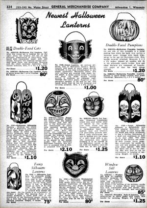 Halloween Catalog Pages: 1920s-1950s - Flashbak