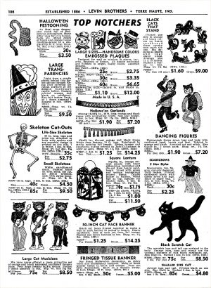 Halloween Catalog Pages: 1920s-1950s - Flashbak