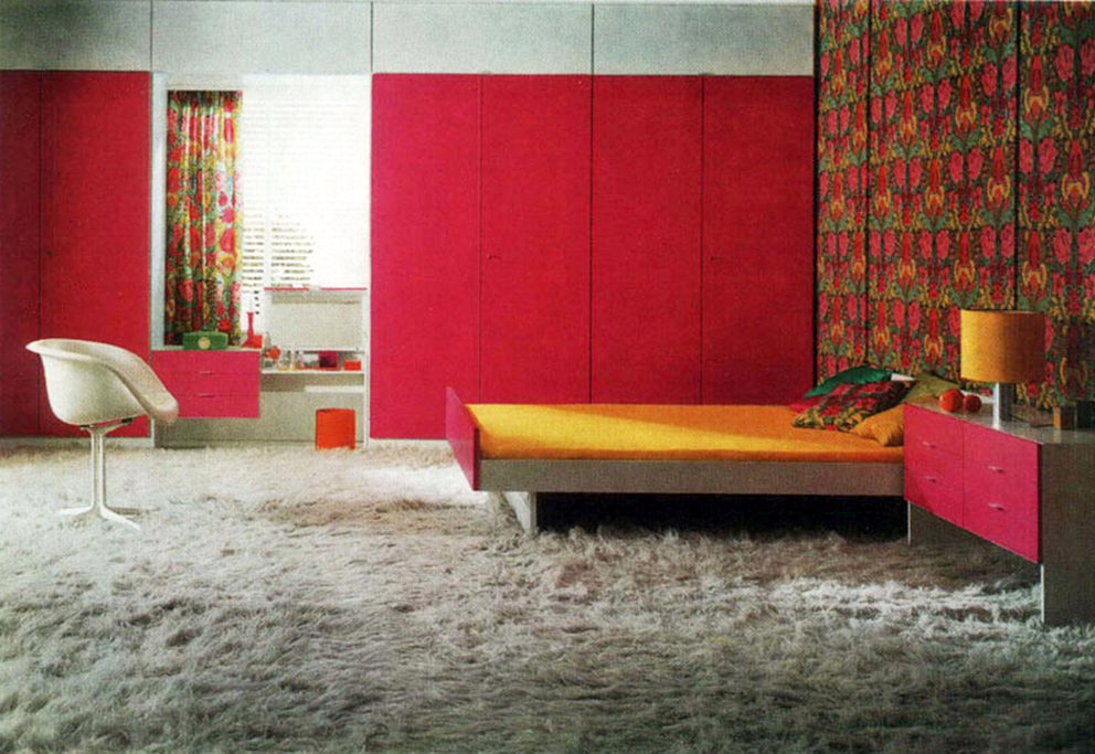 updating 1970s bedroom furniture