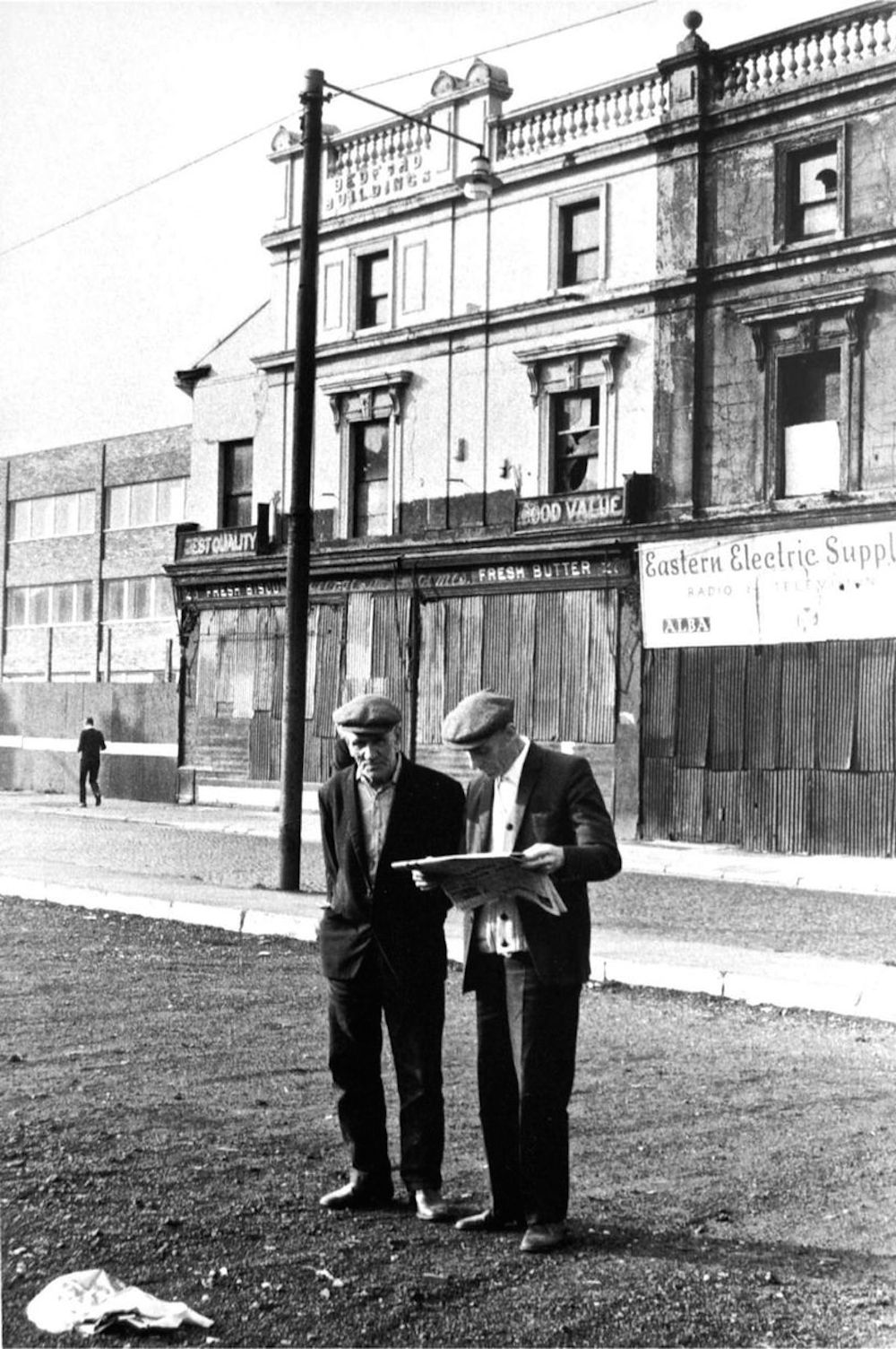 Toxteth, Liverpool, Myrtle Street, Bedford Buildings, 1972