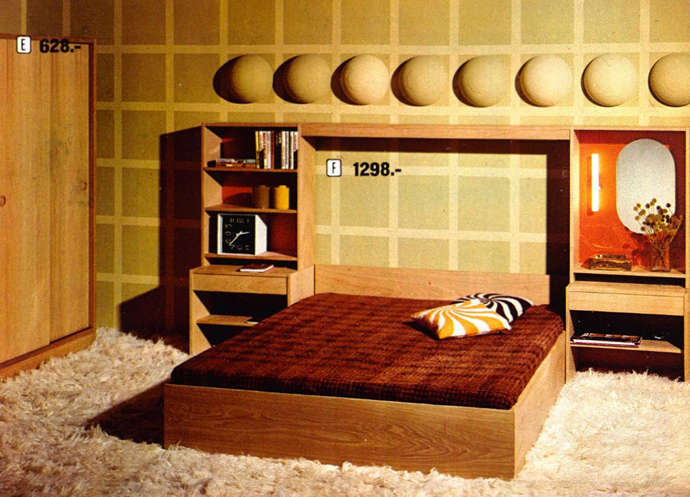 That 70s Bedroom Flashbak   1973 Denmark Catalog 