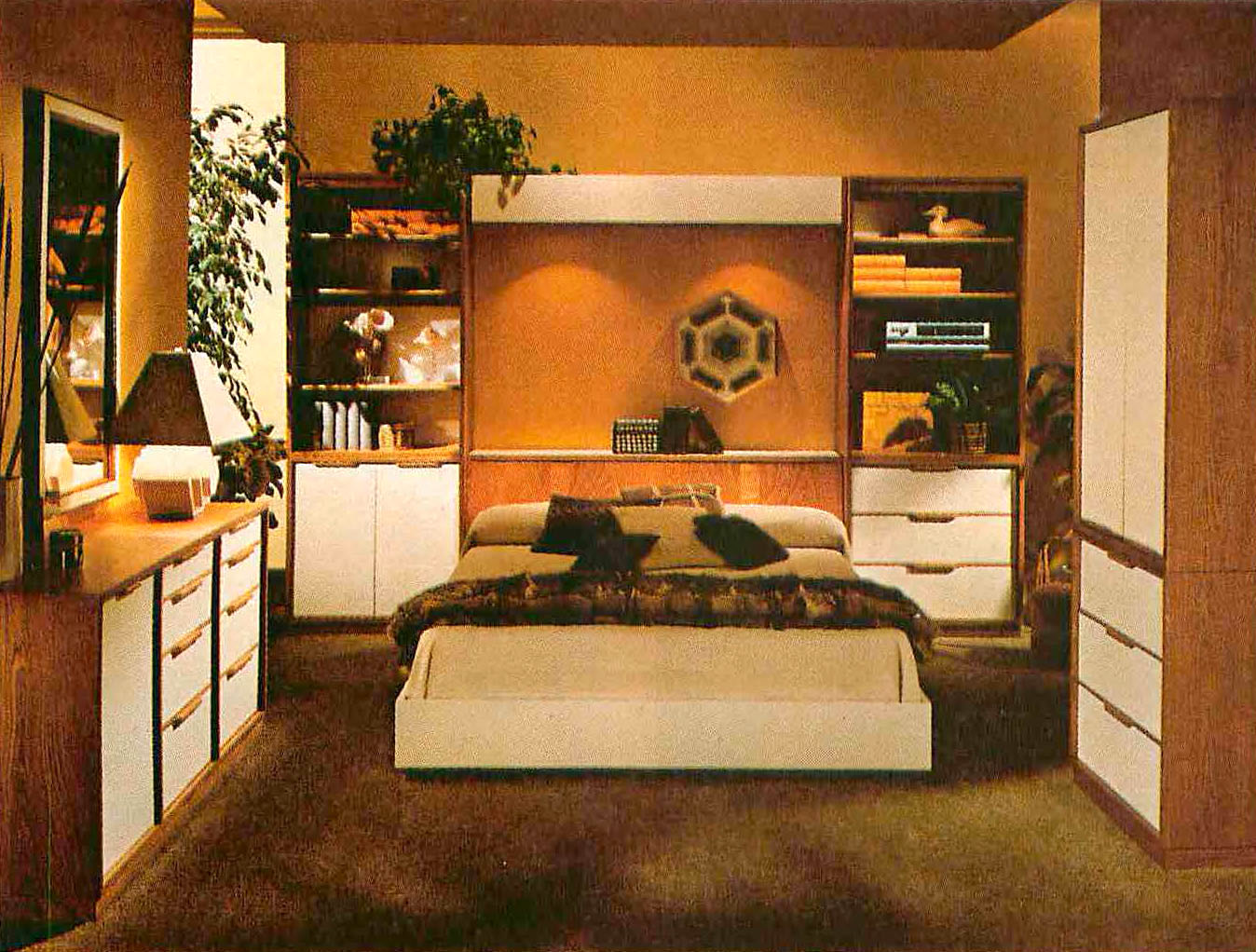 70s bedroom 1970s room vintage bedrooms bed flashbak 1978 cool styles