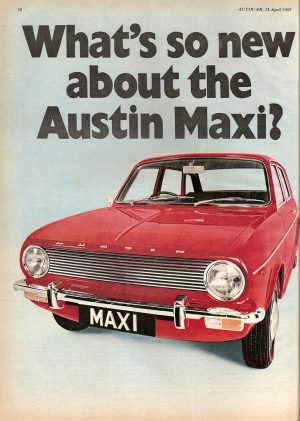 Austin Maxi Advert 1969 Flashbak