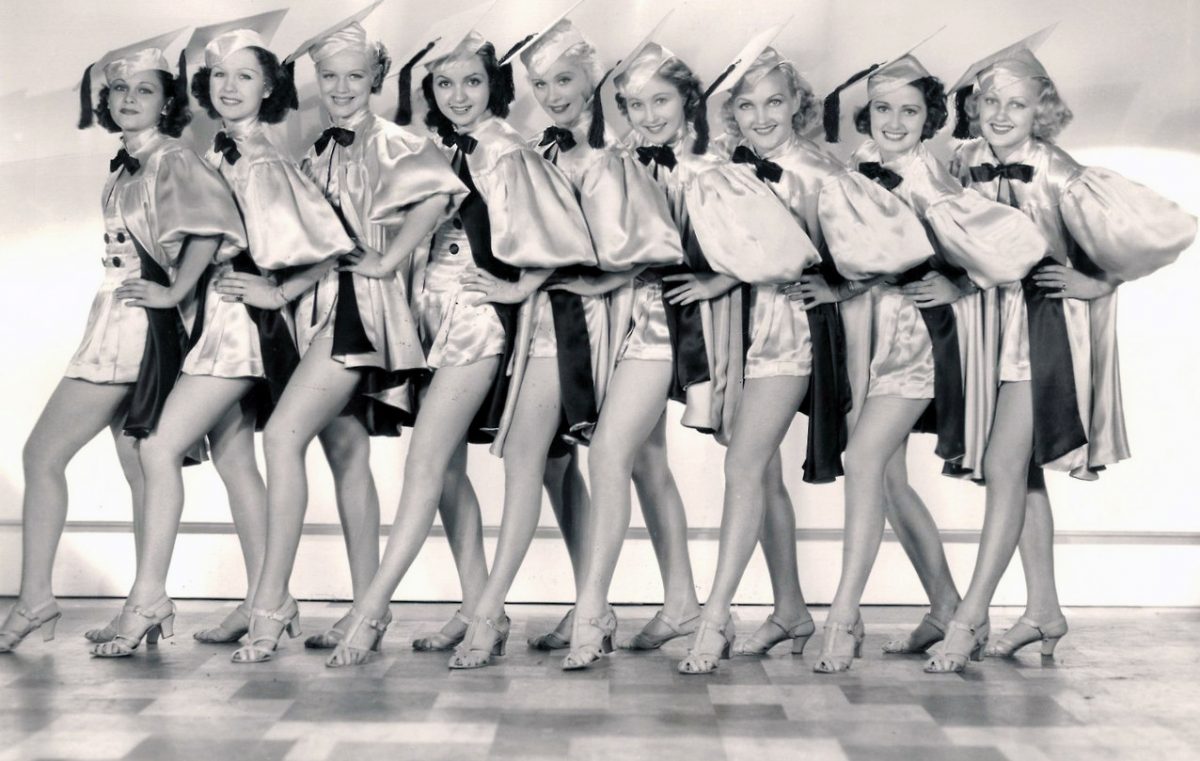 Chorus Girls âCollegiateâ 1935 Flashbak