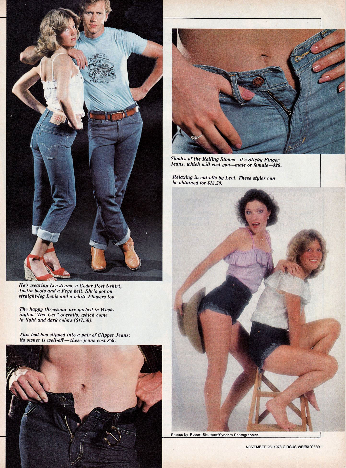 Decade of Denim: Jeans Ads and Fashions from the 1970s - Flashbak