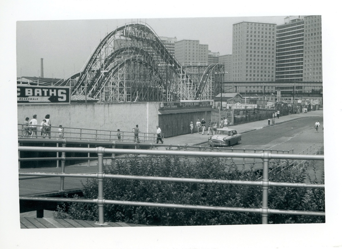 Coney Island view fair 1960s