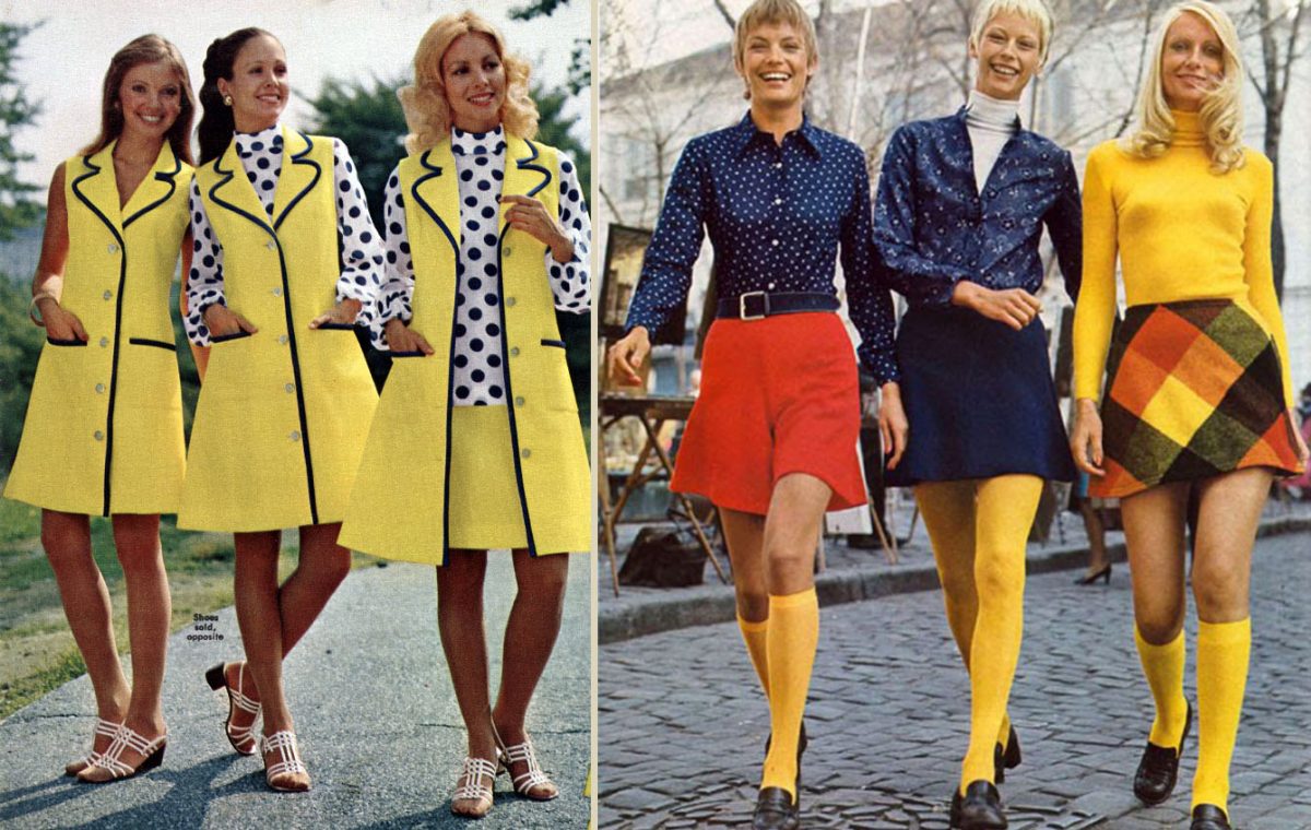 Women And Teen Fashions 1972 Defining The Seventies Style Flashbak