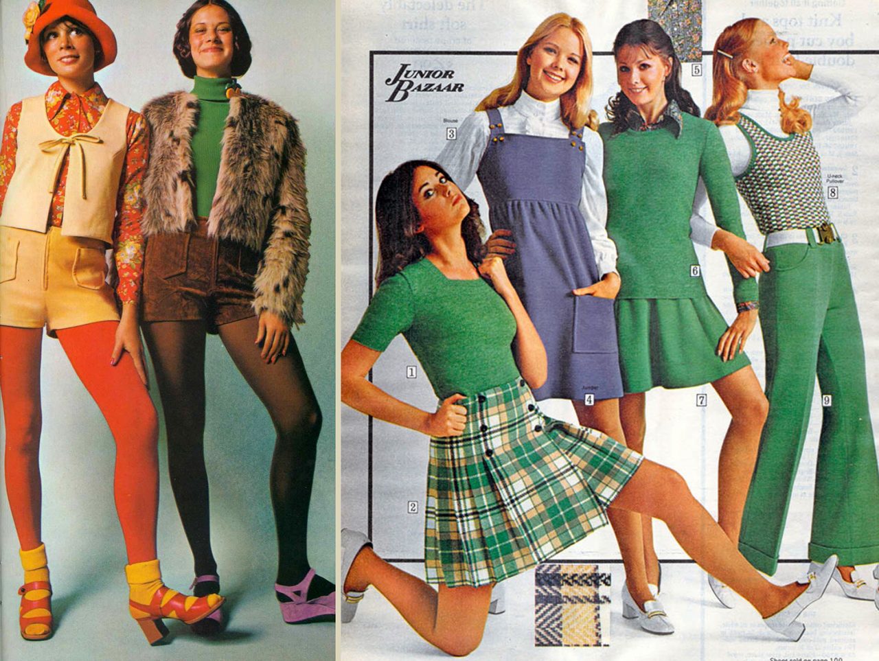 Women & Teen Fashions 1972: Defining the Seventies Style - Flashbak