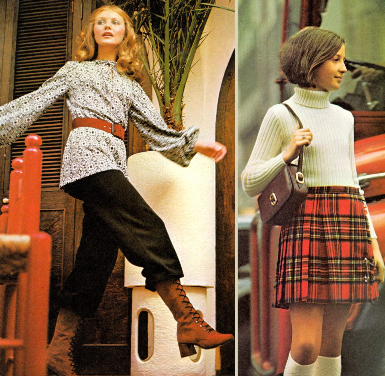 Women And Teen Fashions 1972 Defining The Seventies Style Flashbak