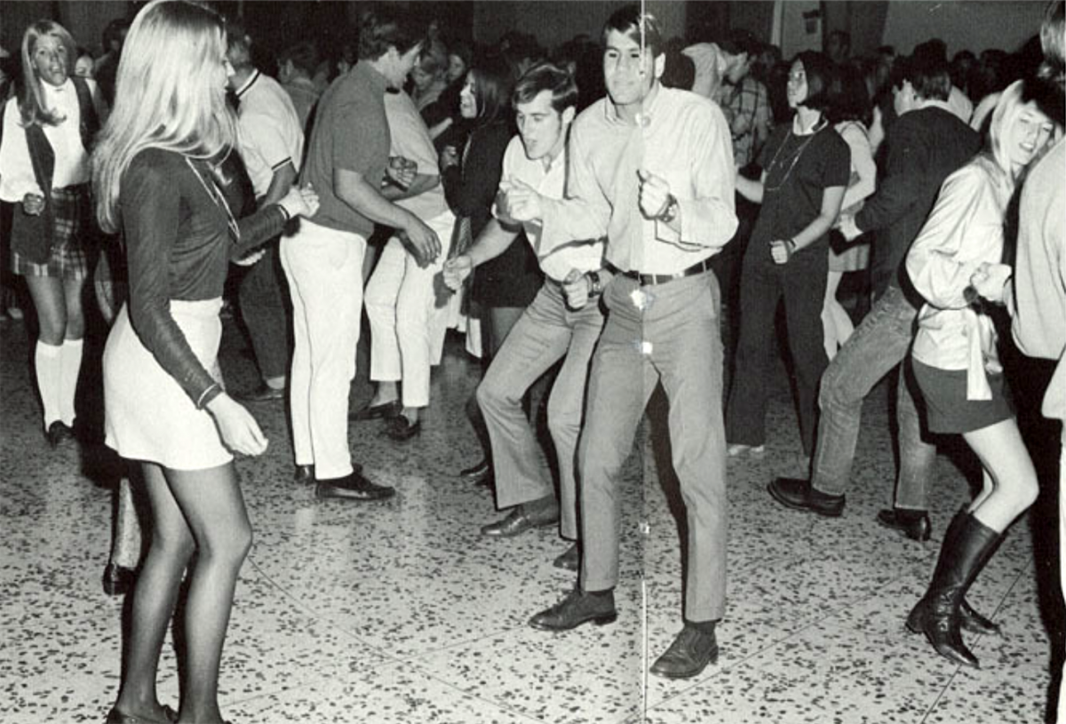 College Dance Days 25 Photos from 19681971 Flashbak