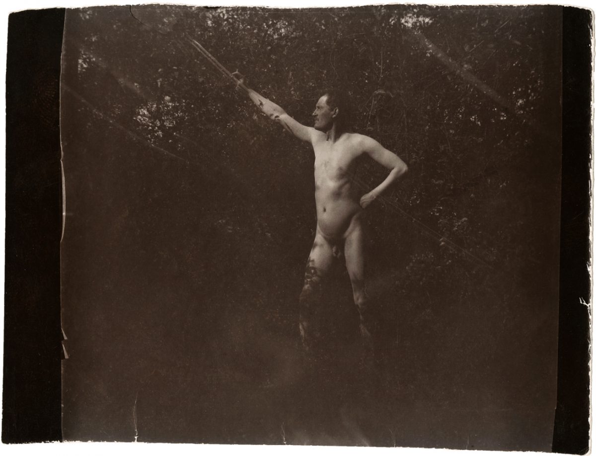 Edvard Munch (Norwegian, 1863-1944) Nude Self-Portrait, Åsgårdstrand 1903