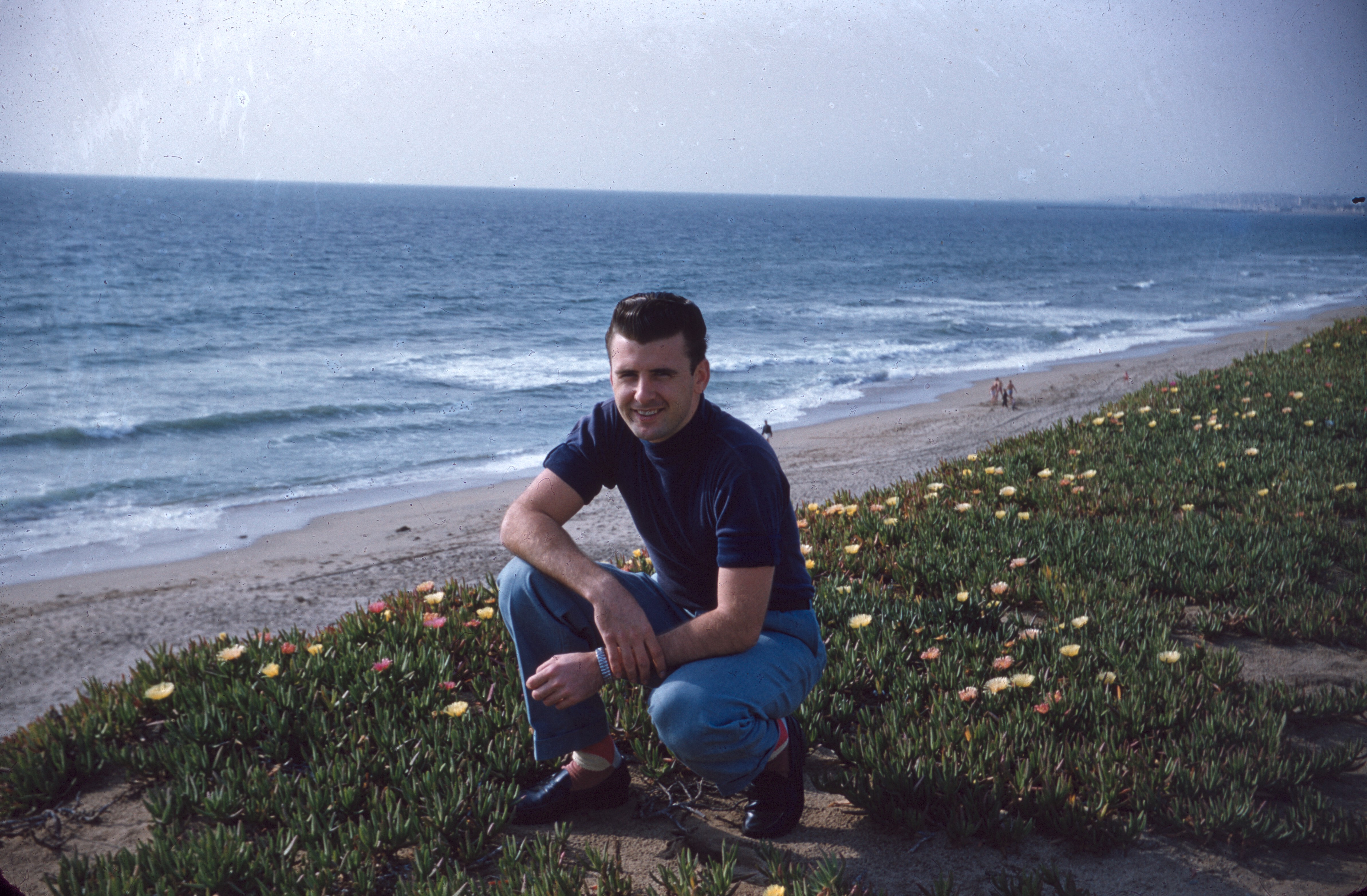 Wayne, Redondo Beach, California April 1956