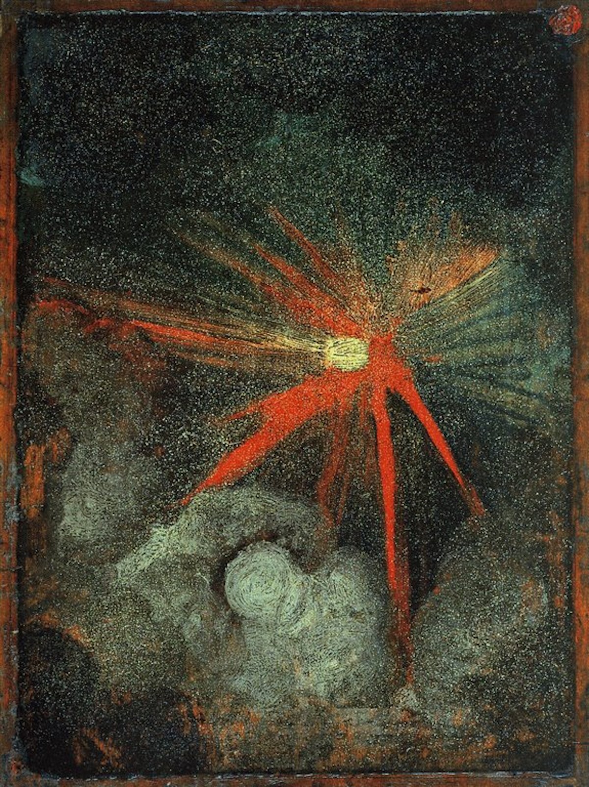advent 10 Heavenly Body in the Night Sky - Albrecht Dürer, c. 1497