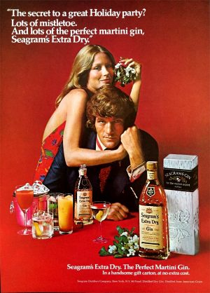 Vintage Christmas Alcohol Advertising - Flashbak