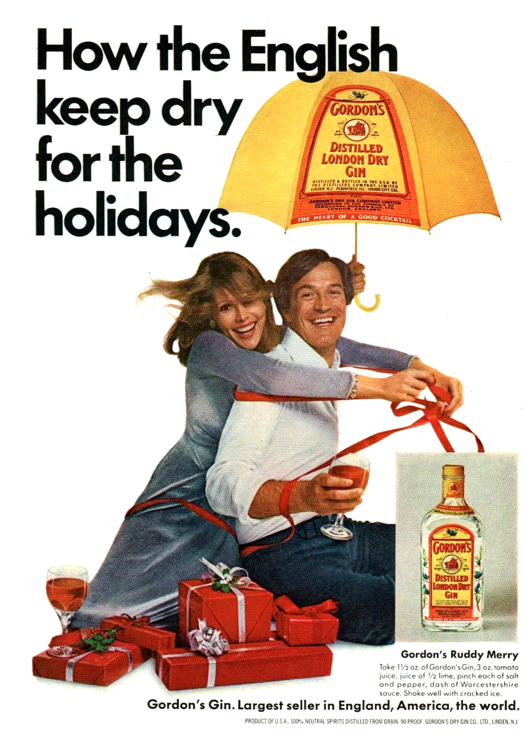 Vintage Christmas Alcohol Advertising - Flashbak