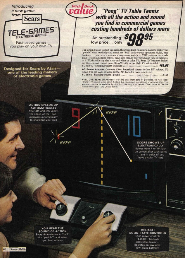 sears video games