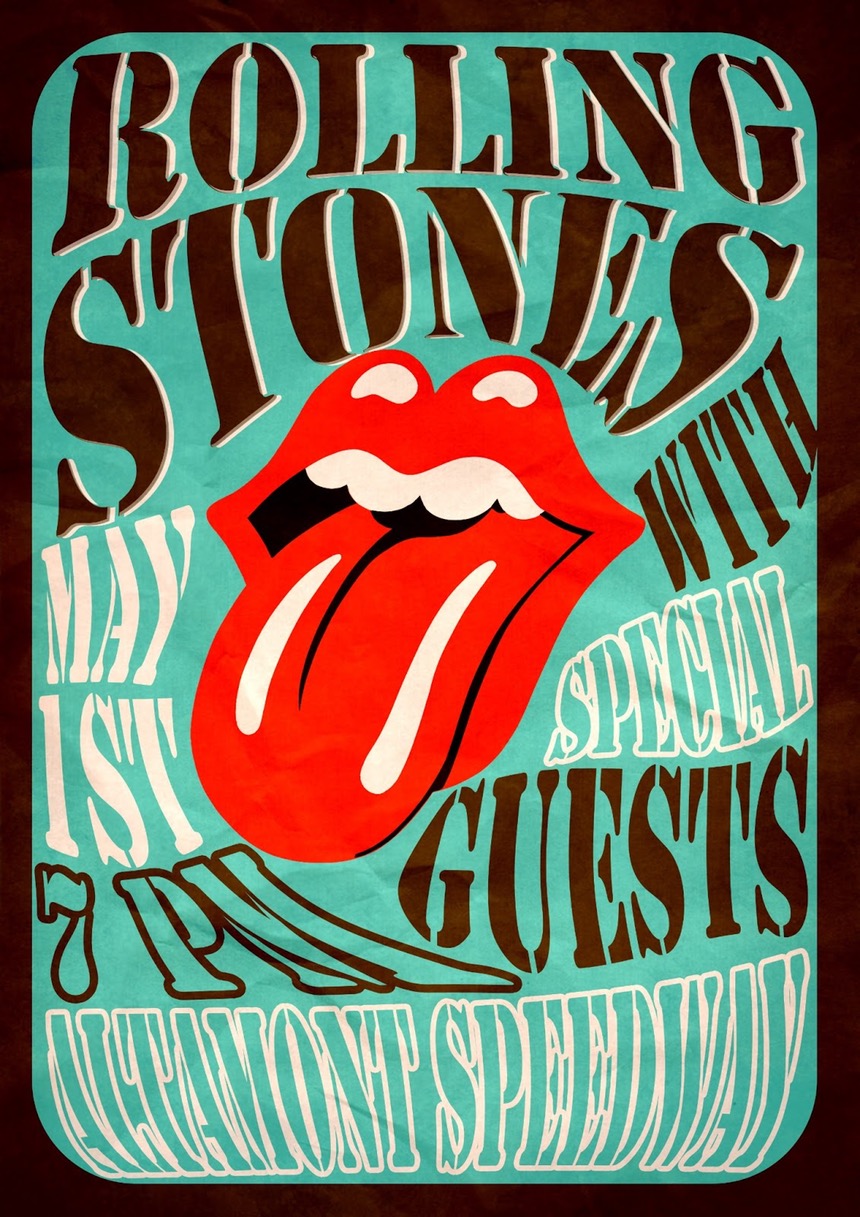Rolling Stones poster