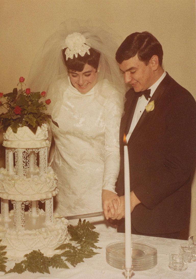 Patricia and Bruce's Joyful Wedding: February 9 1968 - Flashbak