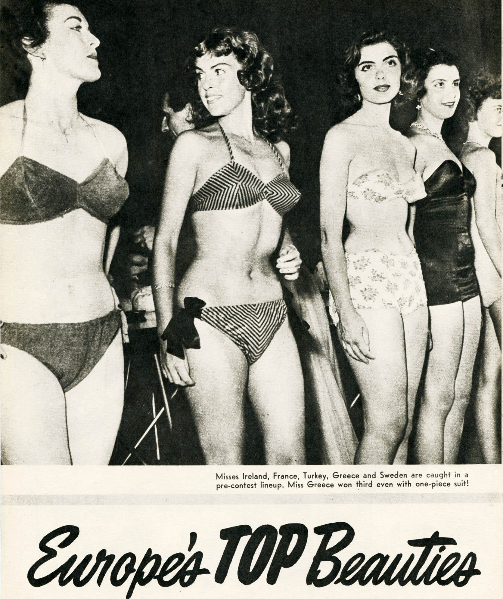 Vintage Teen Nudists Pageant Girl
