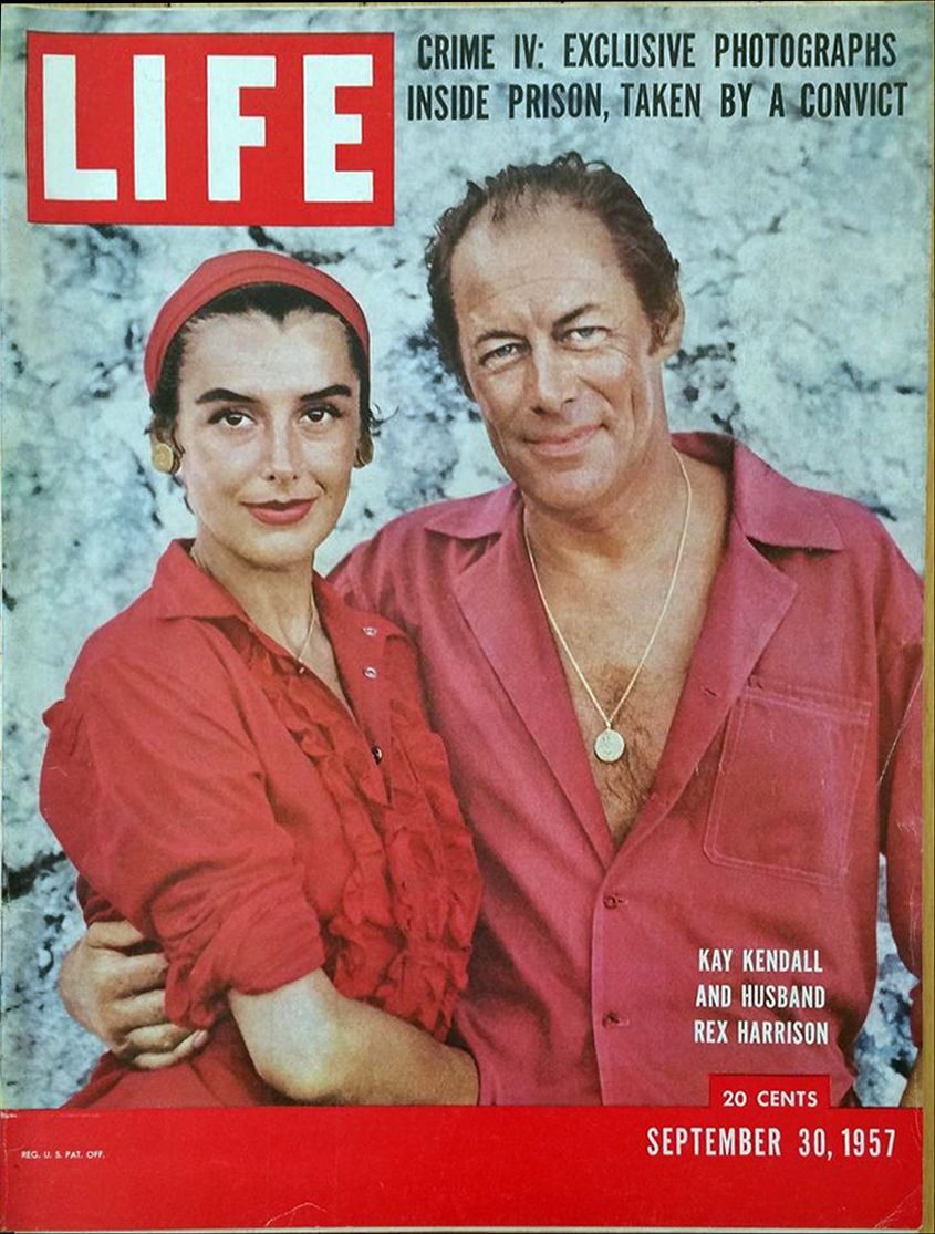 Kay Kendall Rex Harrison Life Magazine
