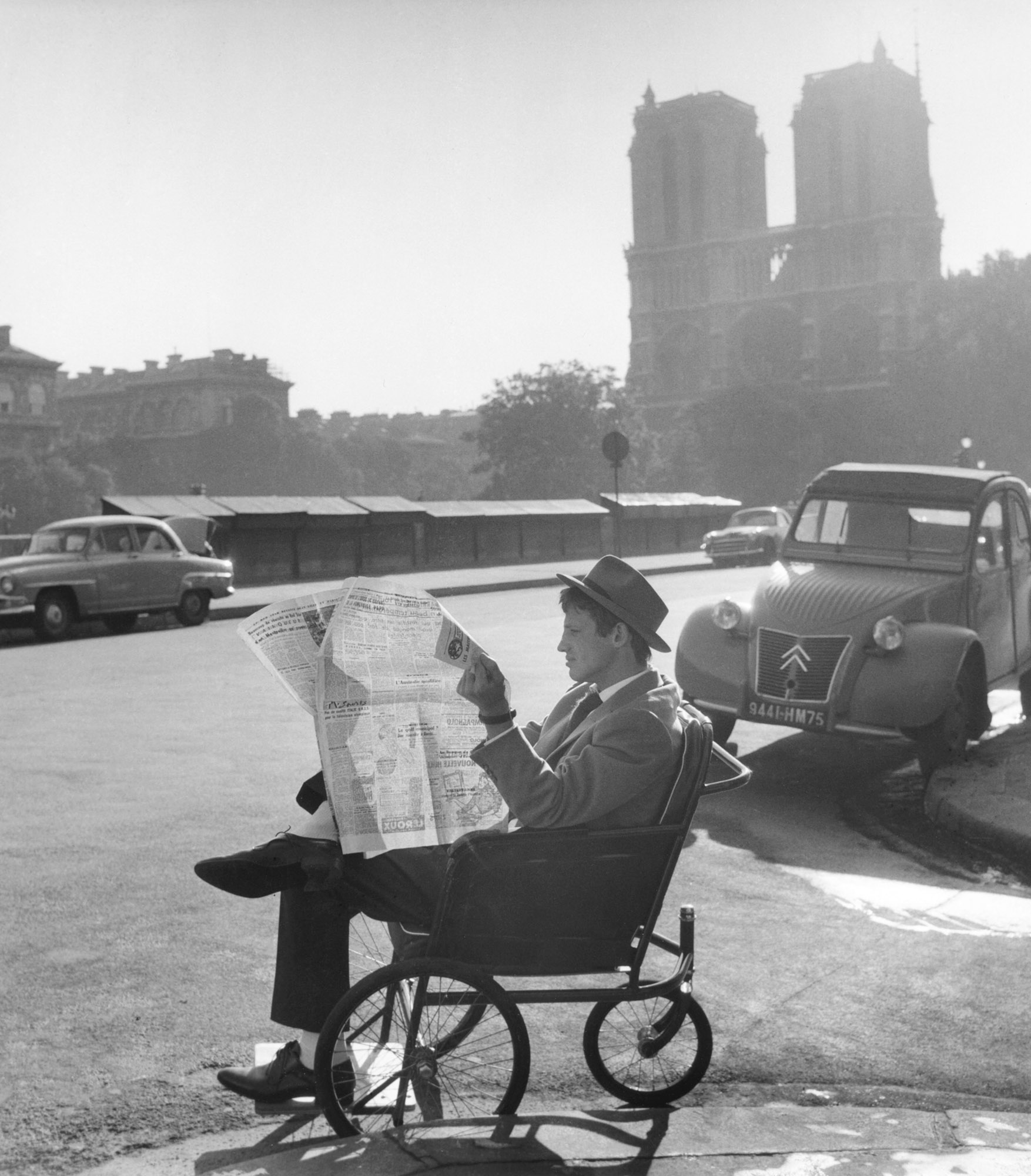 Raymond Cauchetier A Bout de Souffle directed by Godard