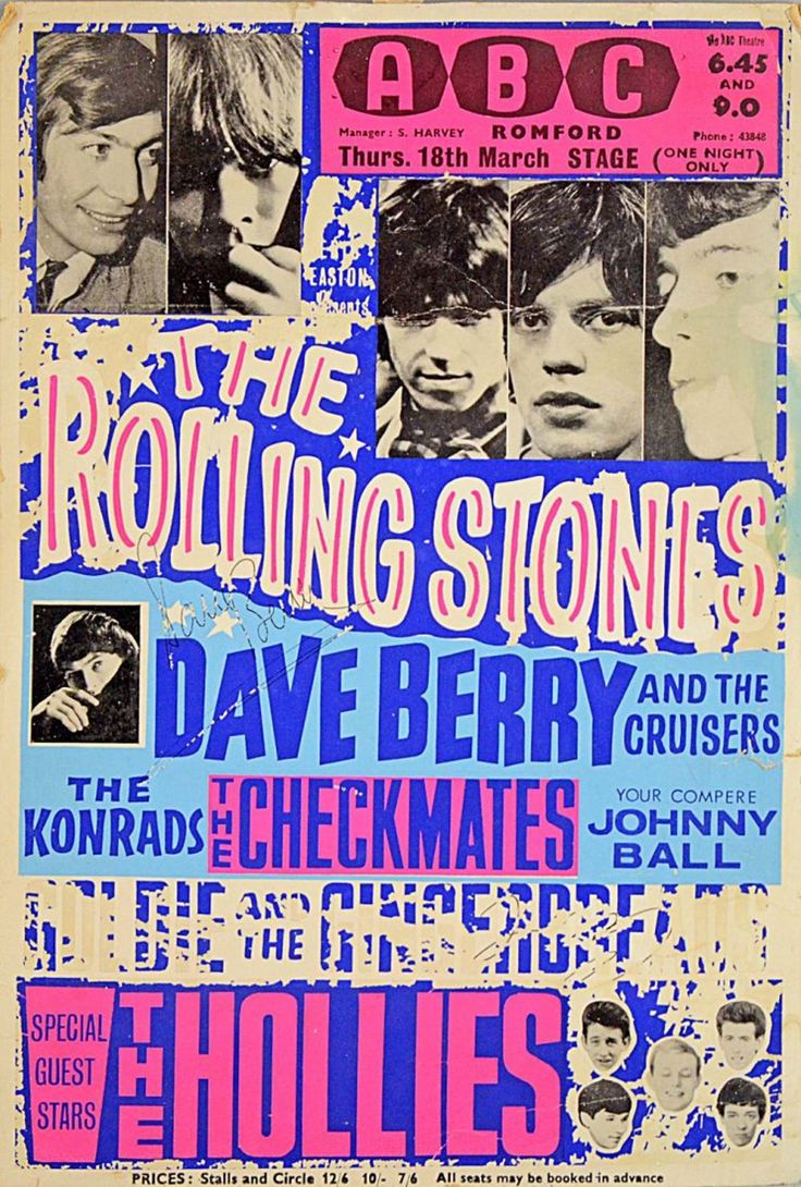Rolling Stones poster