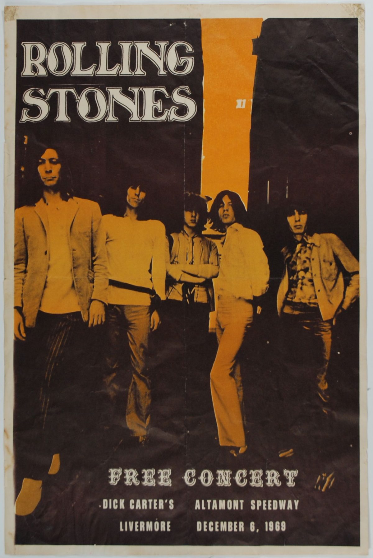 Fifty Years Of Rolling Stones Tour Posters Flashbak 2068