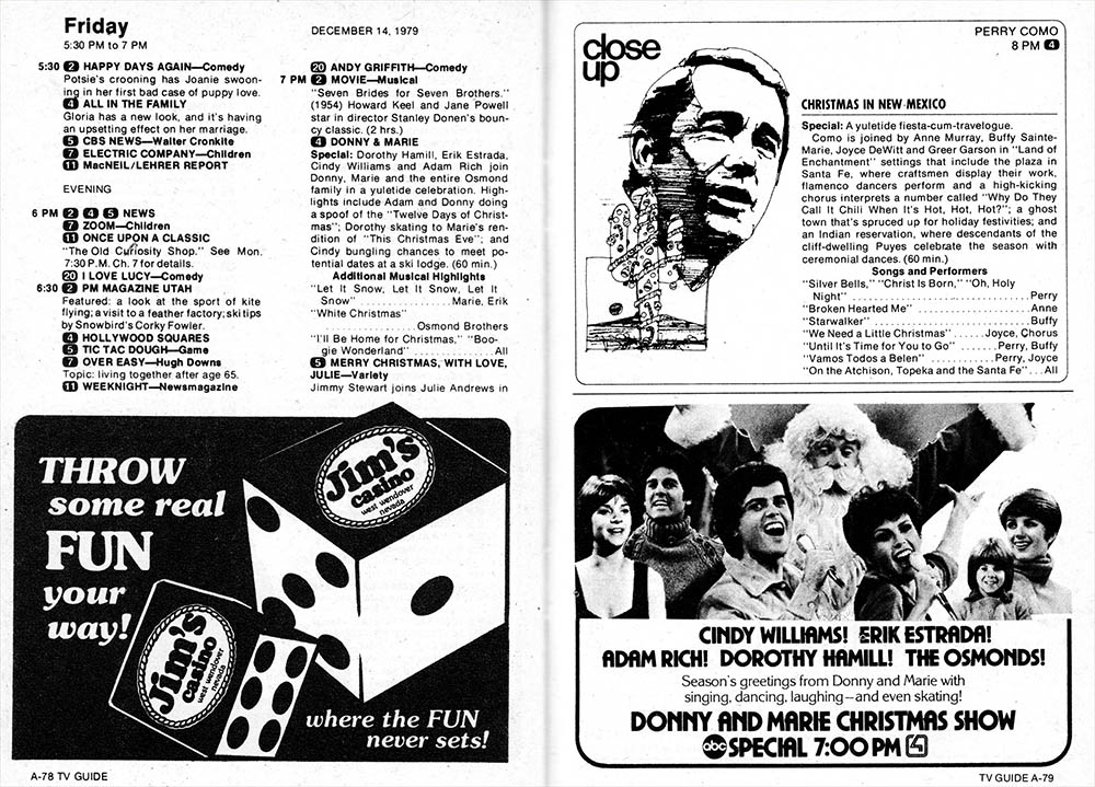 A Very TV Guide Christmas: Holiday Season Television in the 1970s