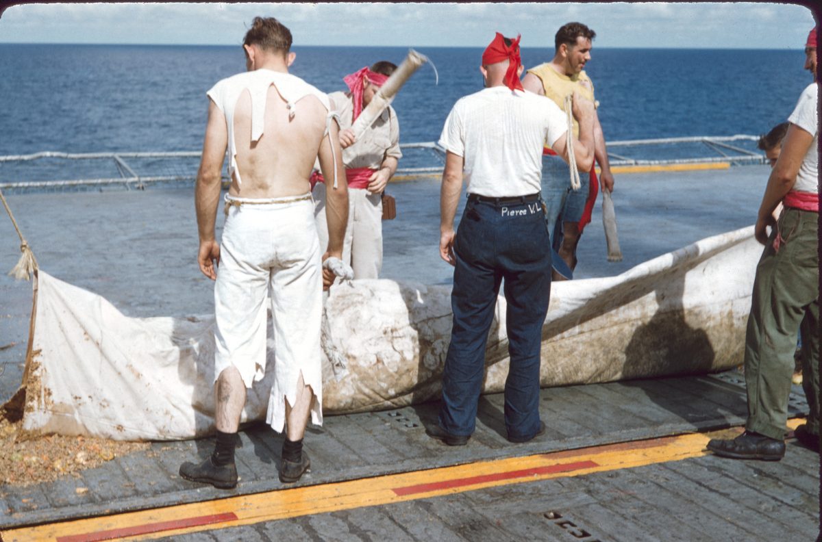 USS Princeton 1957