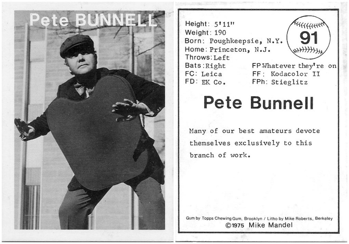 Pete Bunnell baseball