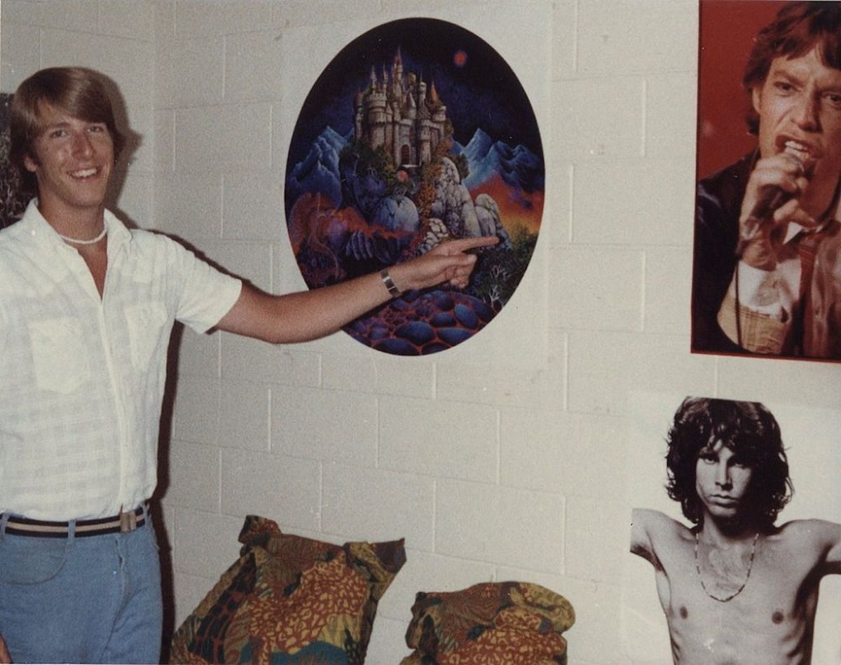 teenagers 1980s bedroom walls