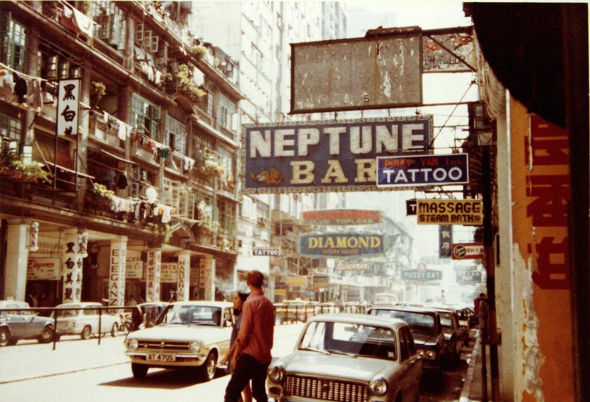 83 Lockhart Road, Wanchai, Hong Kong. July 1972. 