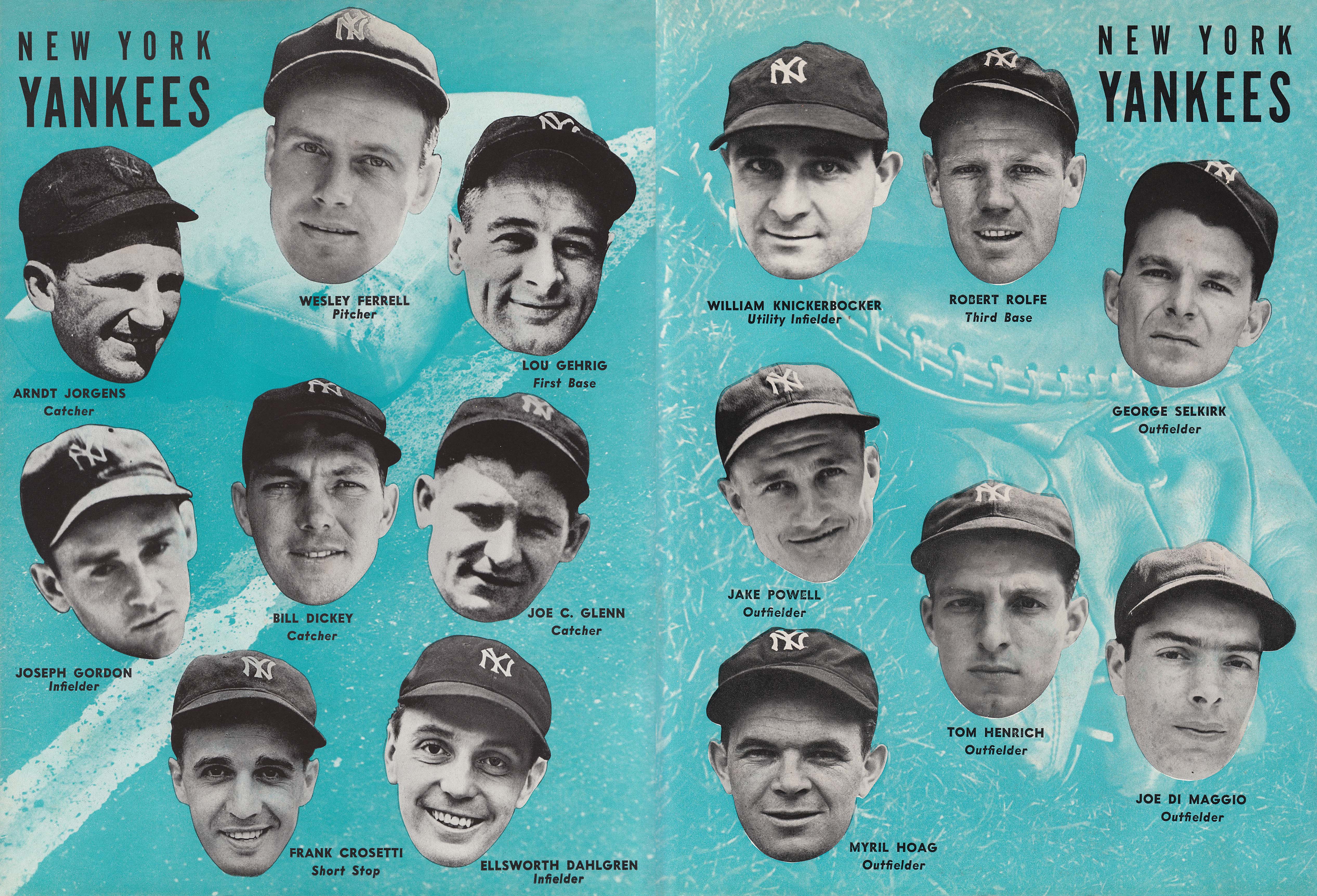 Chicago Cubs New York Yankees October 5, 1938 Otis Dorothy Shepherd