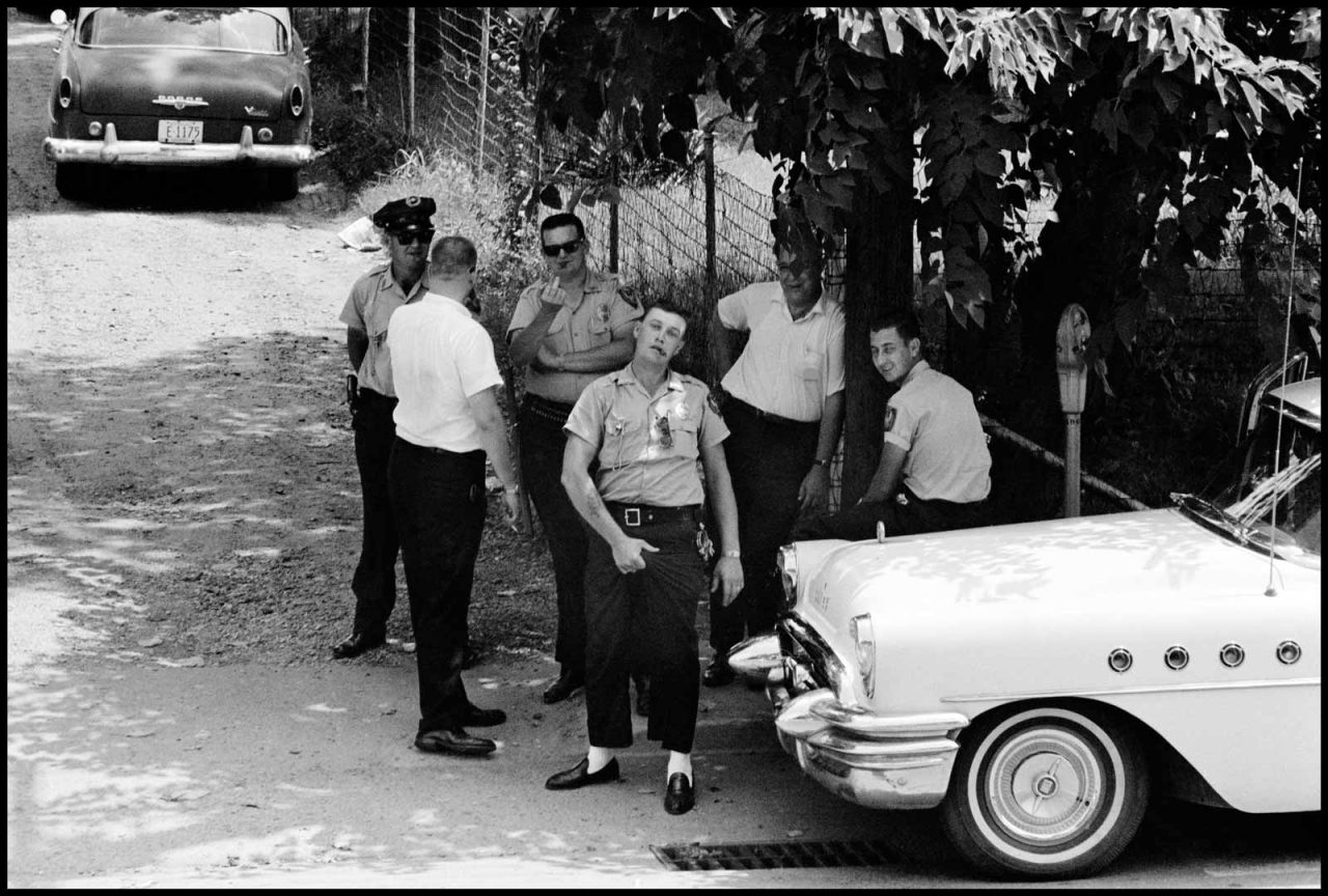 Danny Lyon/Magnum Photos Police in Clarksdale, Mississippi, 1963