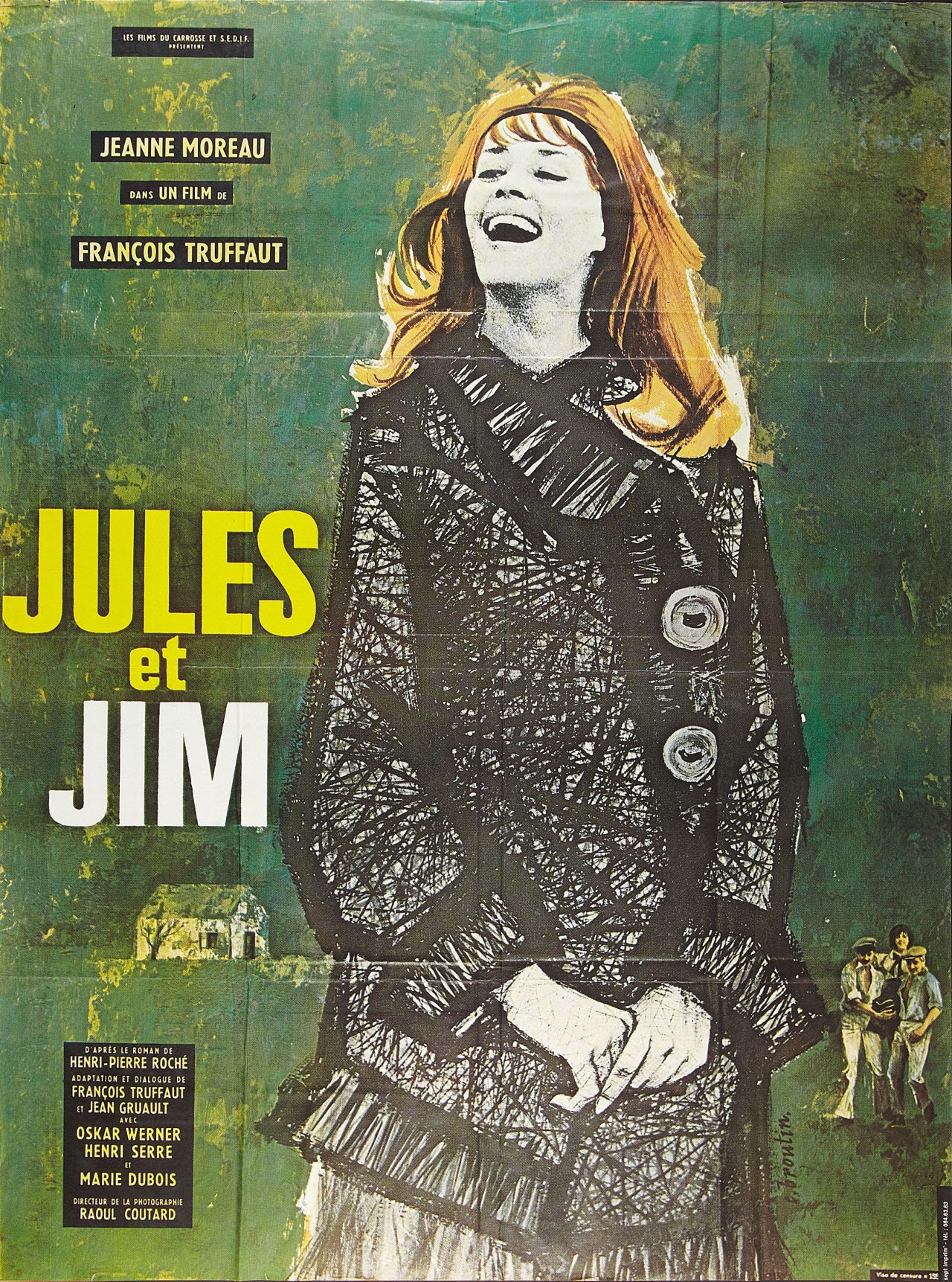 Poster of Jules et Jim directed by François Truffaut, 1962 c Flashbak