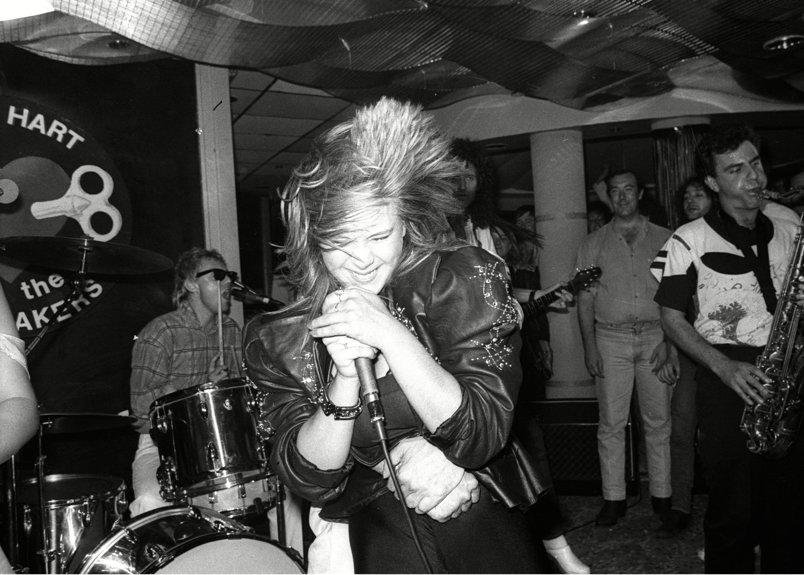 Party at the Kensington Roof Gardens Freddie Mercury with Samantha Fox Queen Hold A Private Concert and Party and Were Billed As 'Dicky Heart and the Pacemakers' at the Kensington Roof Gardens - 11 Jul 1986