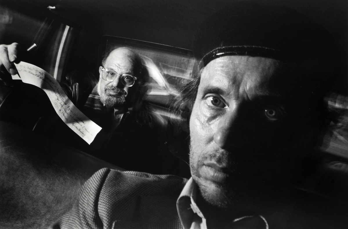 Self-Portrait with Passenger Allen Ginsberg, 1990