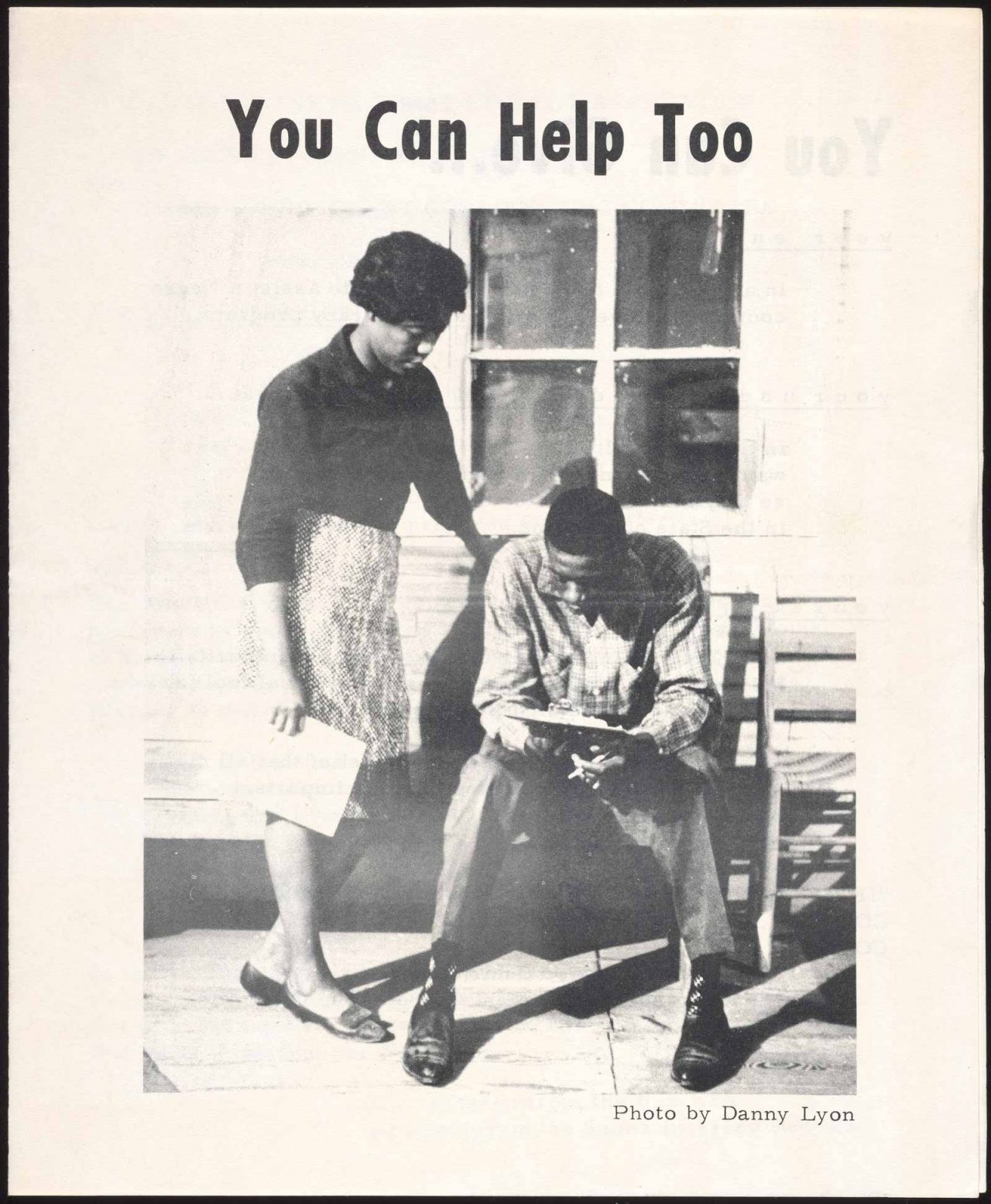 SNCC brochure, 1963 - Flashbak