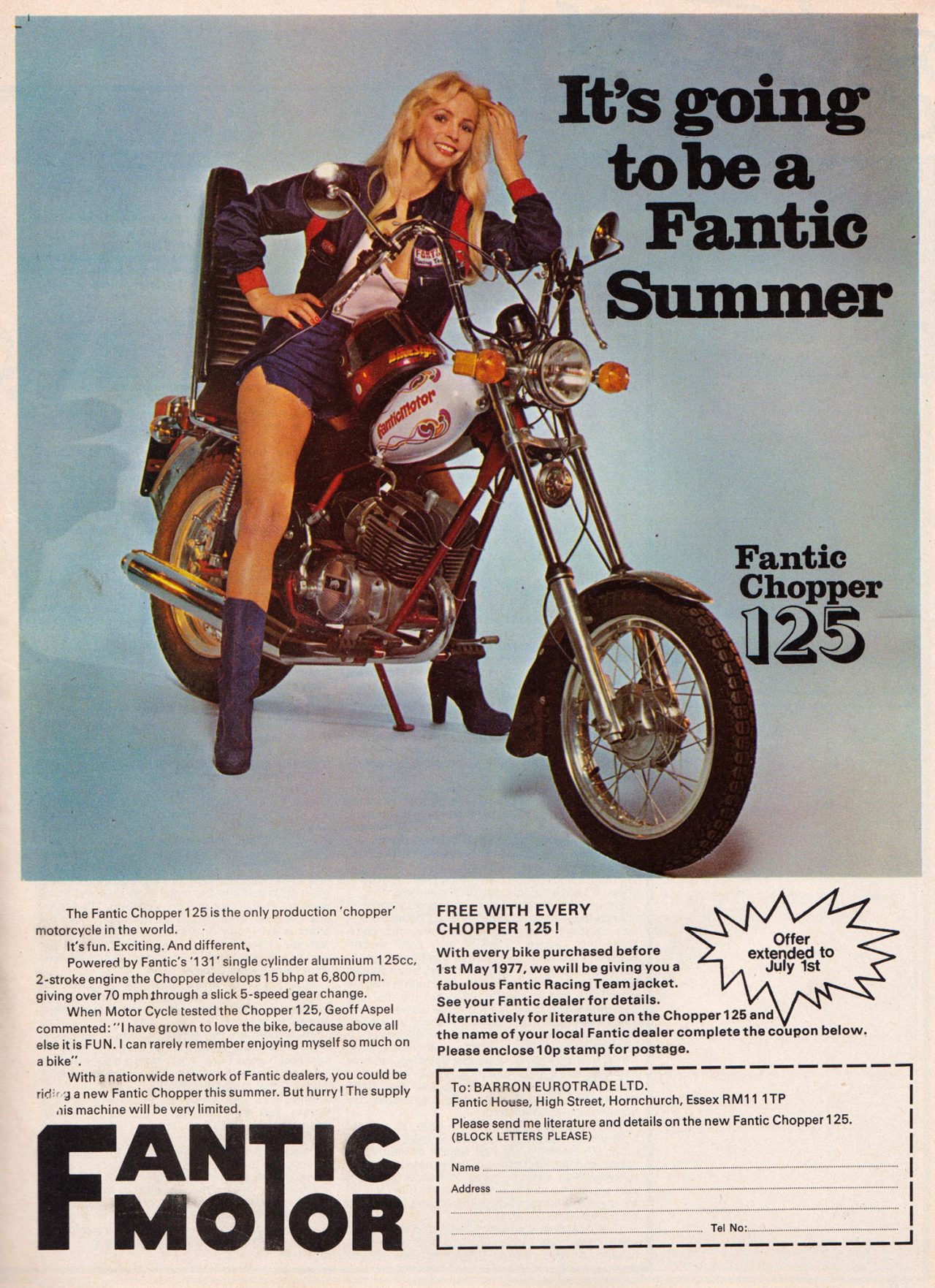 30 Dynamite Motorcycle Ads From The Seventies Flashbak
