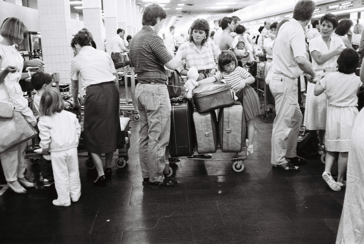 manchester airport 1987