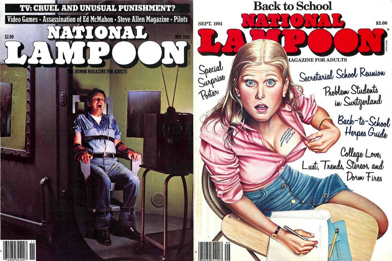 38 Amazing National Lampoon Covers from the 1980s - Flashbak