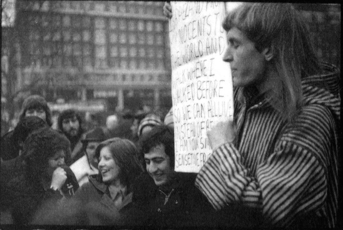 Jellett at Speakers’ Corner, Hyde Park (Source- Smartsetpix)