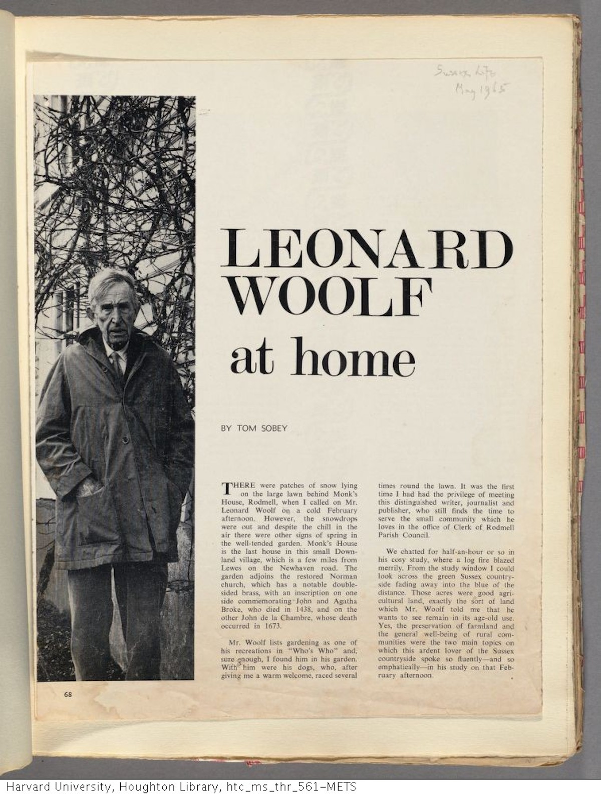 VirginiaWoolf, Leonard Woolf, Monk's house, photos