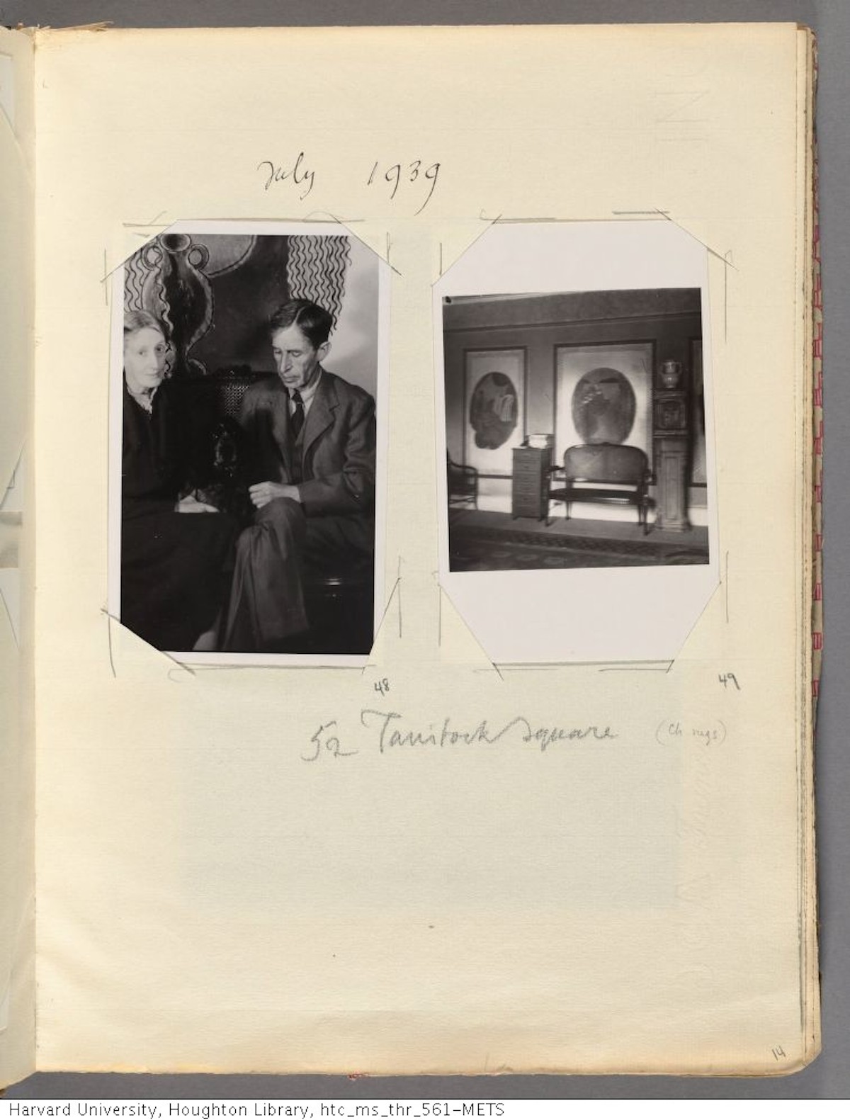 VirginiaWoolf, Leonard Woolf, Monk's house, photos