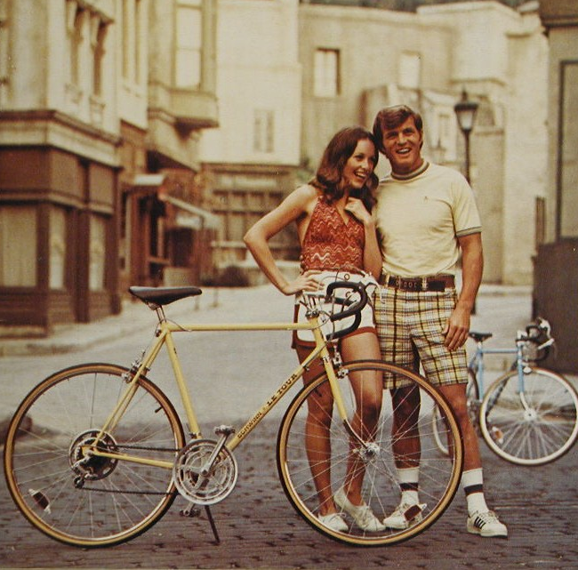 the '70s: Images of Couples on Bikes 