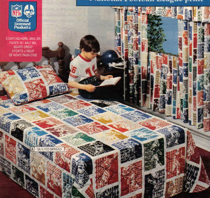 That 70's Bedding: Groovy Pillows & Sheets from a Catalog - Flashbak